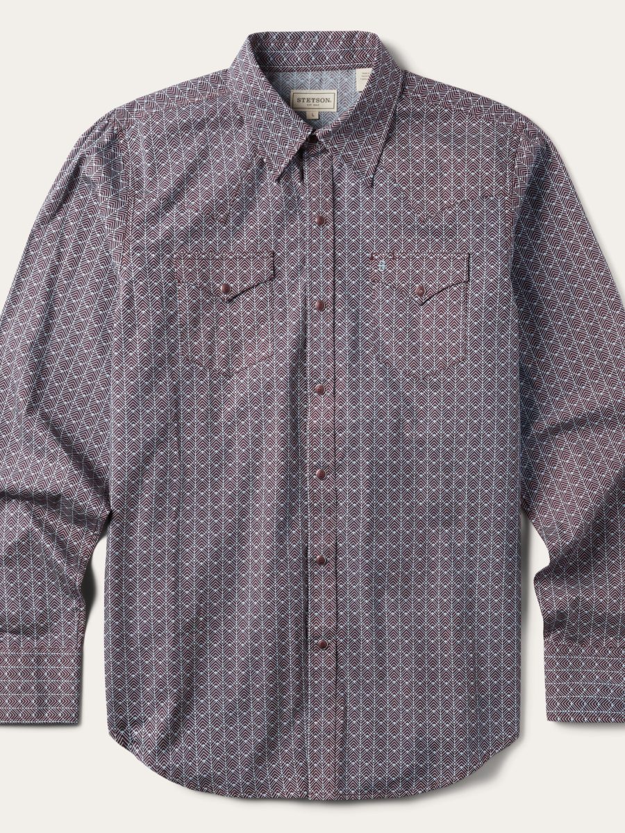 Chevron Grid Shirt