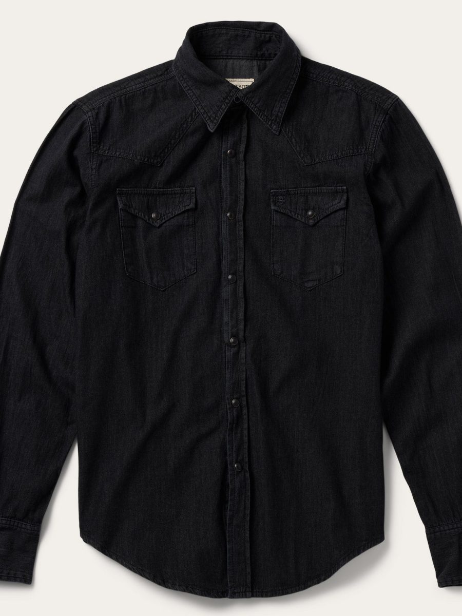 Modern Denim Western Shirt