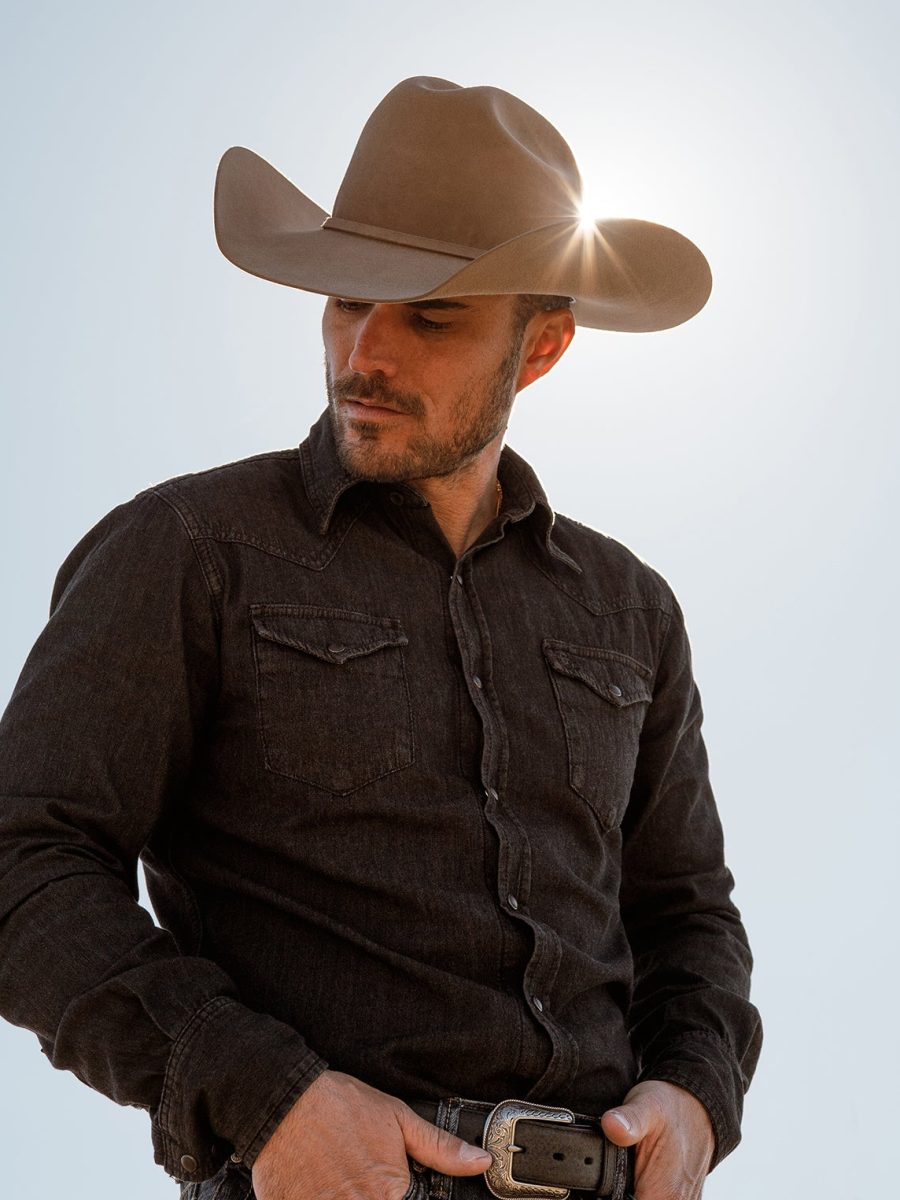 Modern Denim Western Shirt