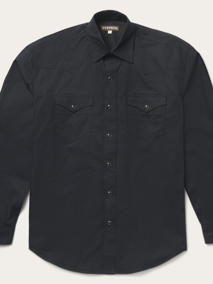 Classic Western Shirt in Black