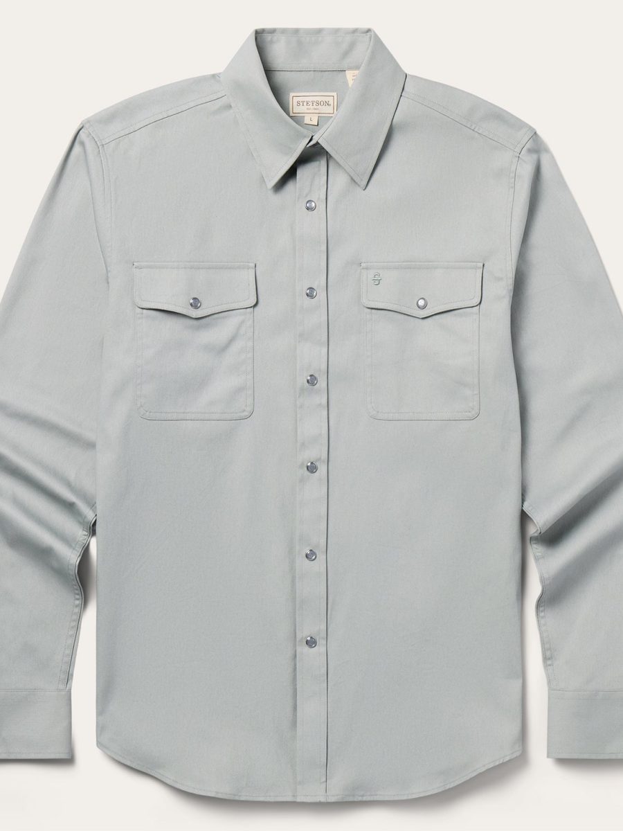 Brushed Twill Western Shirt