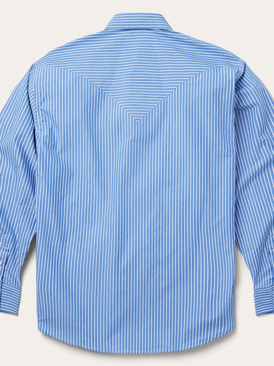 Blue Western Stripe Shirt