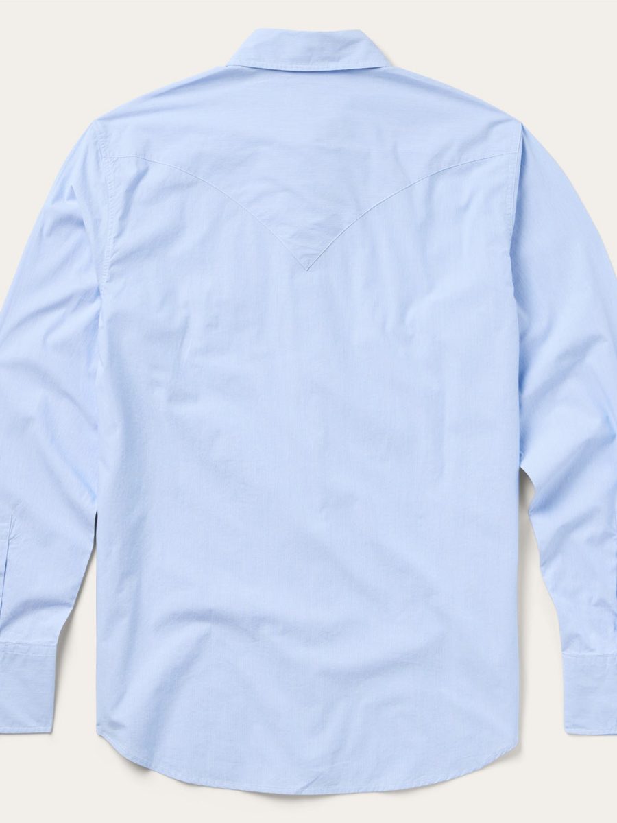 Fine Line Stripe Western Shirt