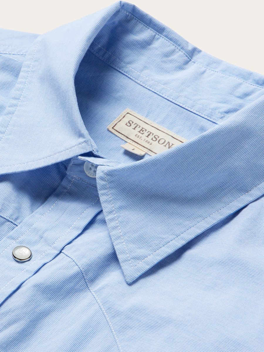 Fine Line Stripe Western Shirt