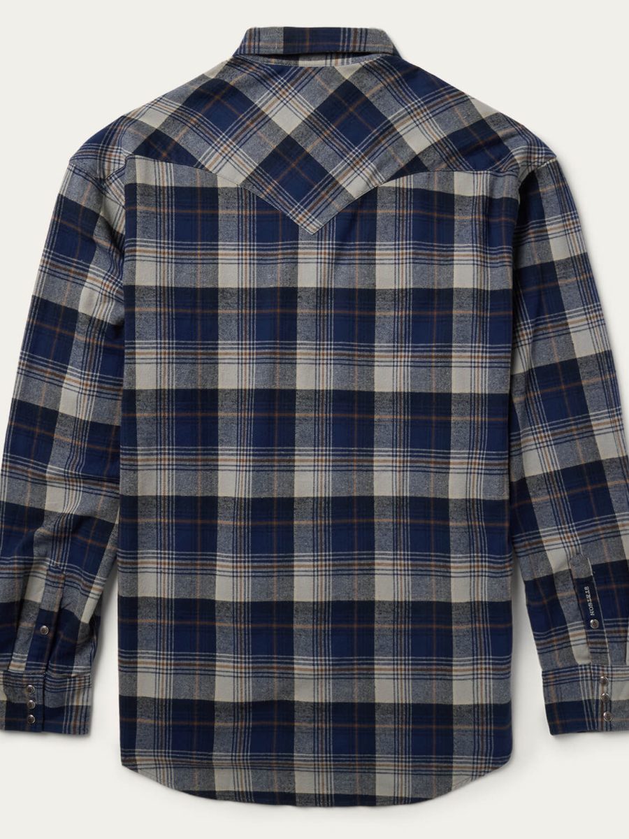 Brushed Flannel Western Shirt