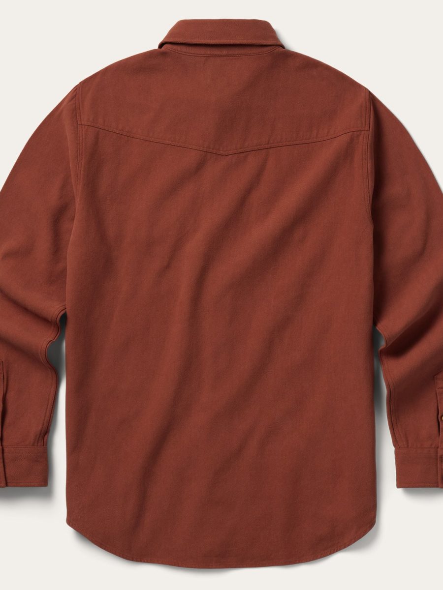 Rugged Twill Western Shirt Jacket