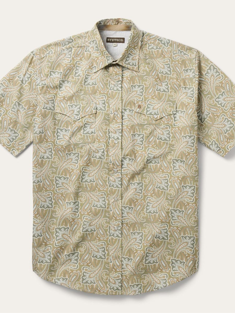 Paisley Short Sleeve Shirt