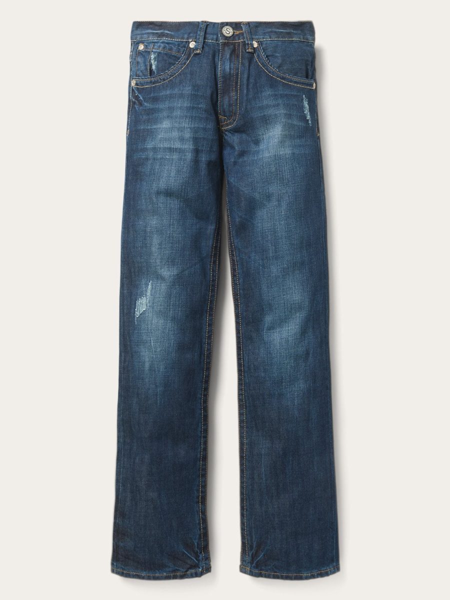 1312 Fit Jeans With Back Pocket Detail