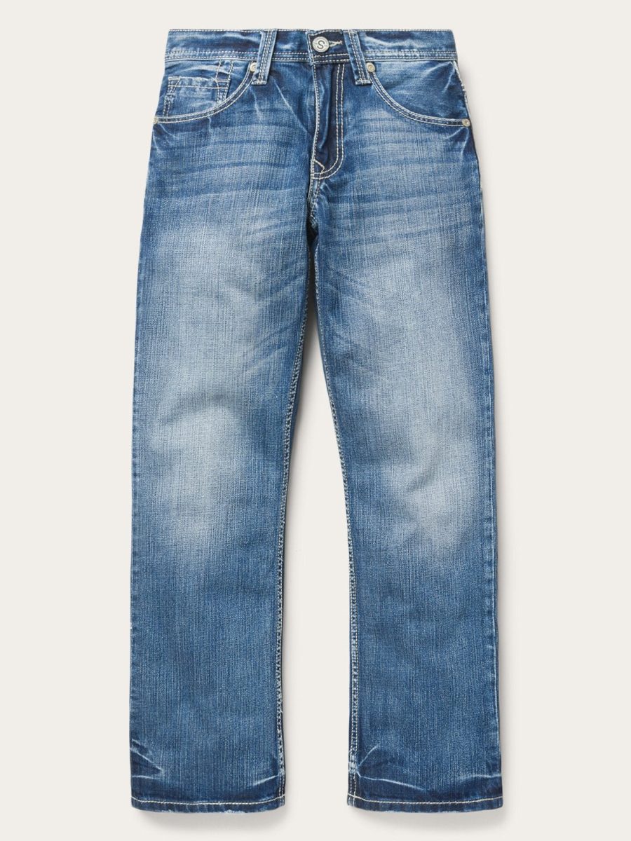 1312 Low-Rise Bootcut Jeans