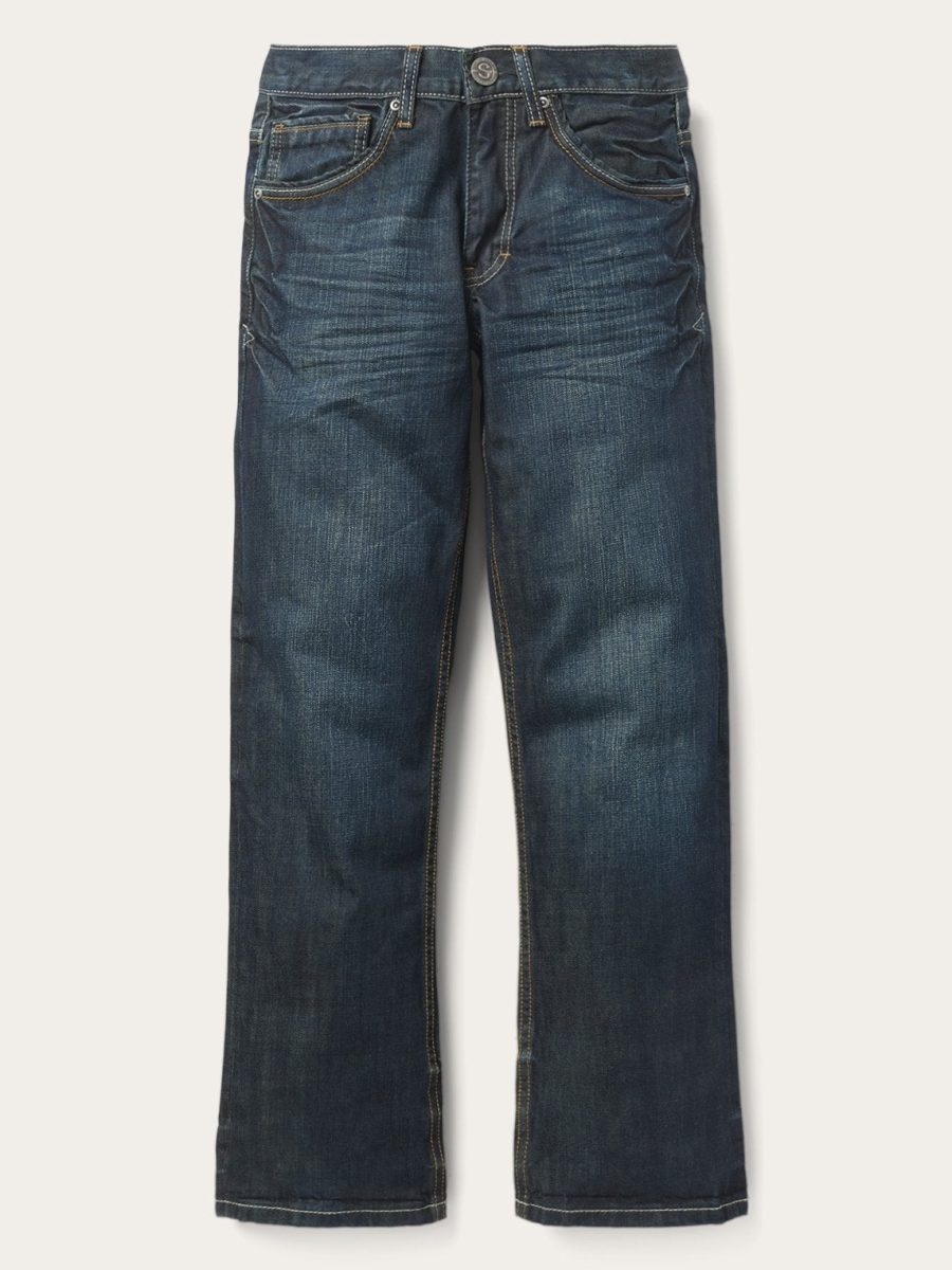 1312 Fit Jeans With Back Pocket Detail