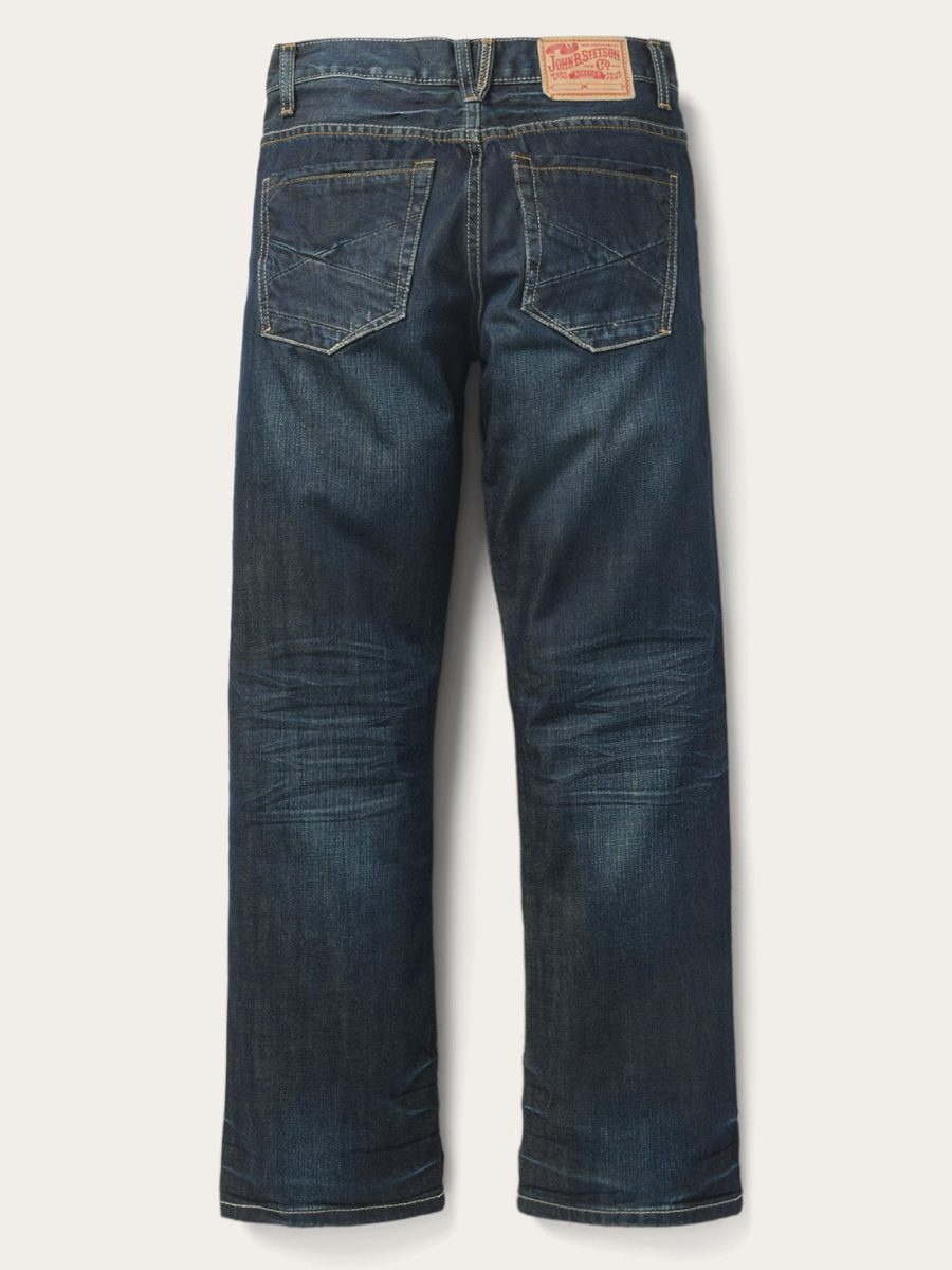 1312 Fit Jeans With Back Pocket Detail