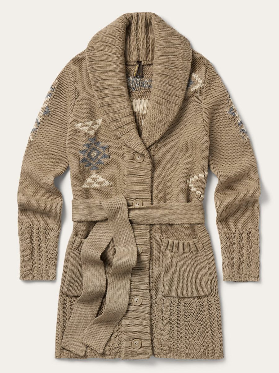 Western Shawl Cardigan