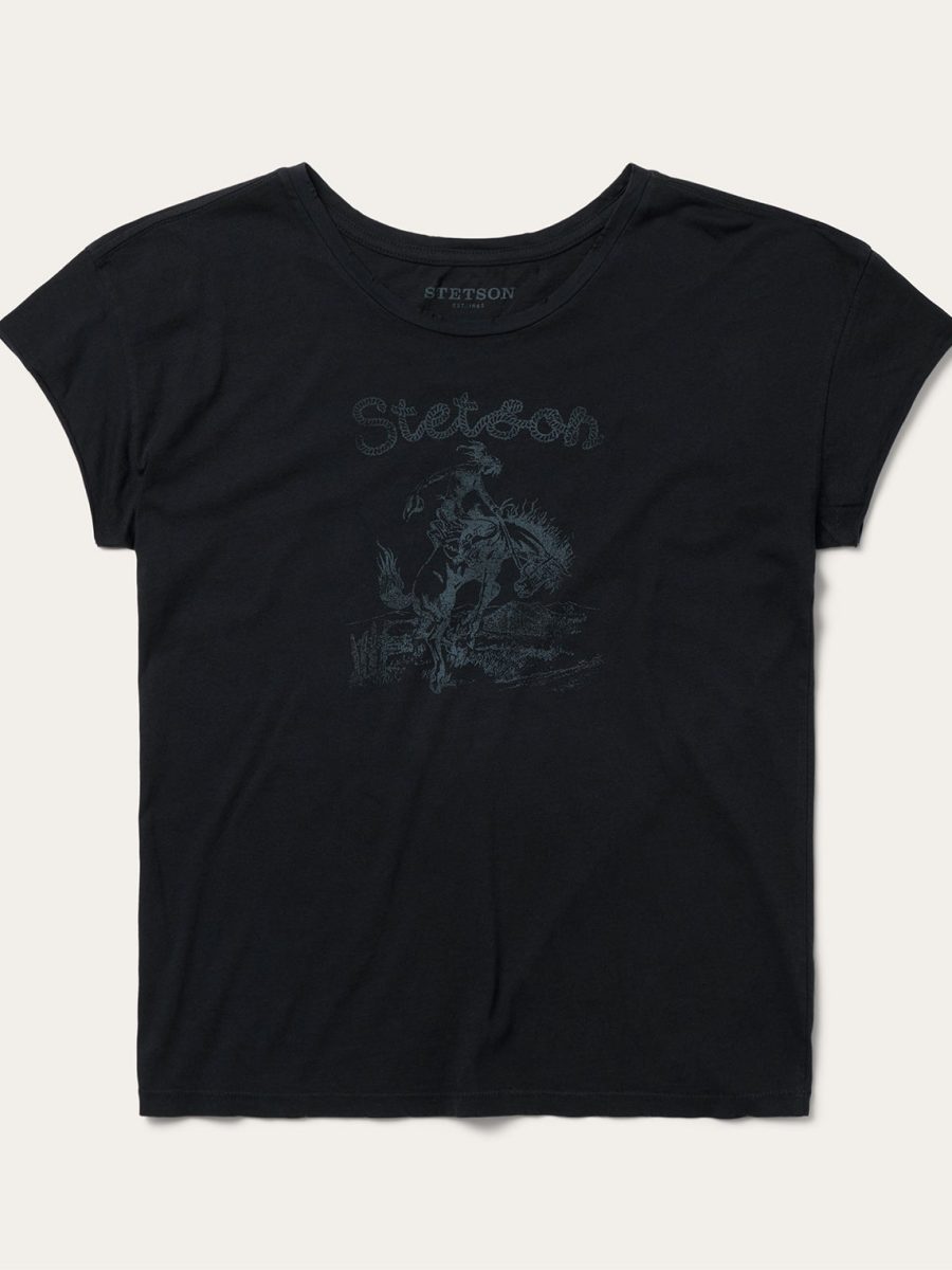 Bucking Cowboy Graphic Tee