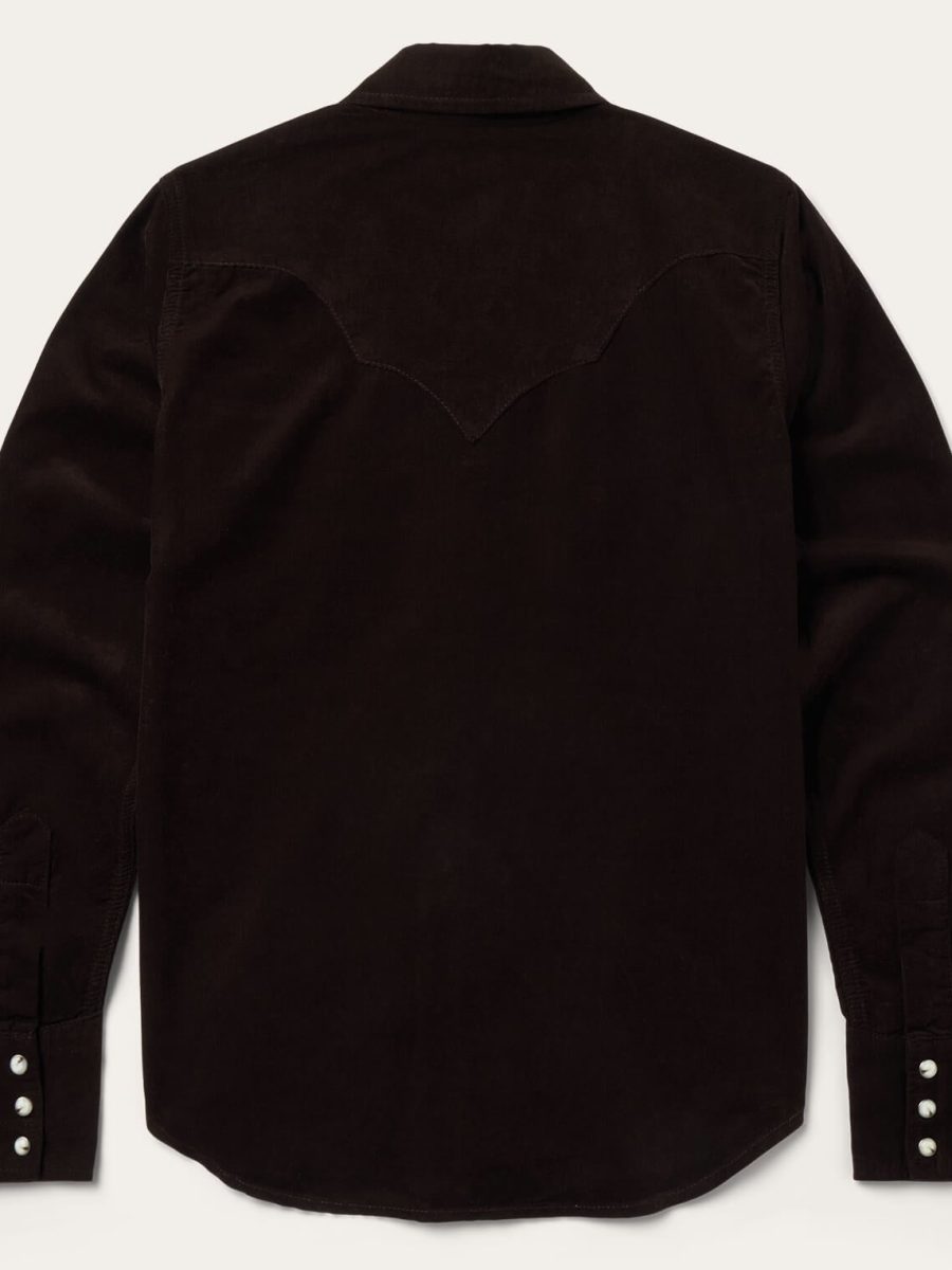 Corduroy Denim Western Shirt