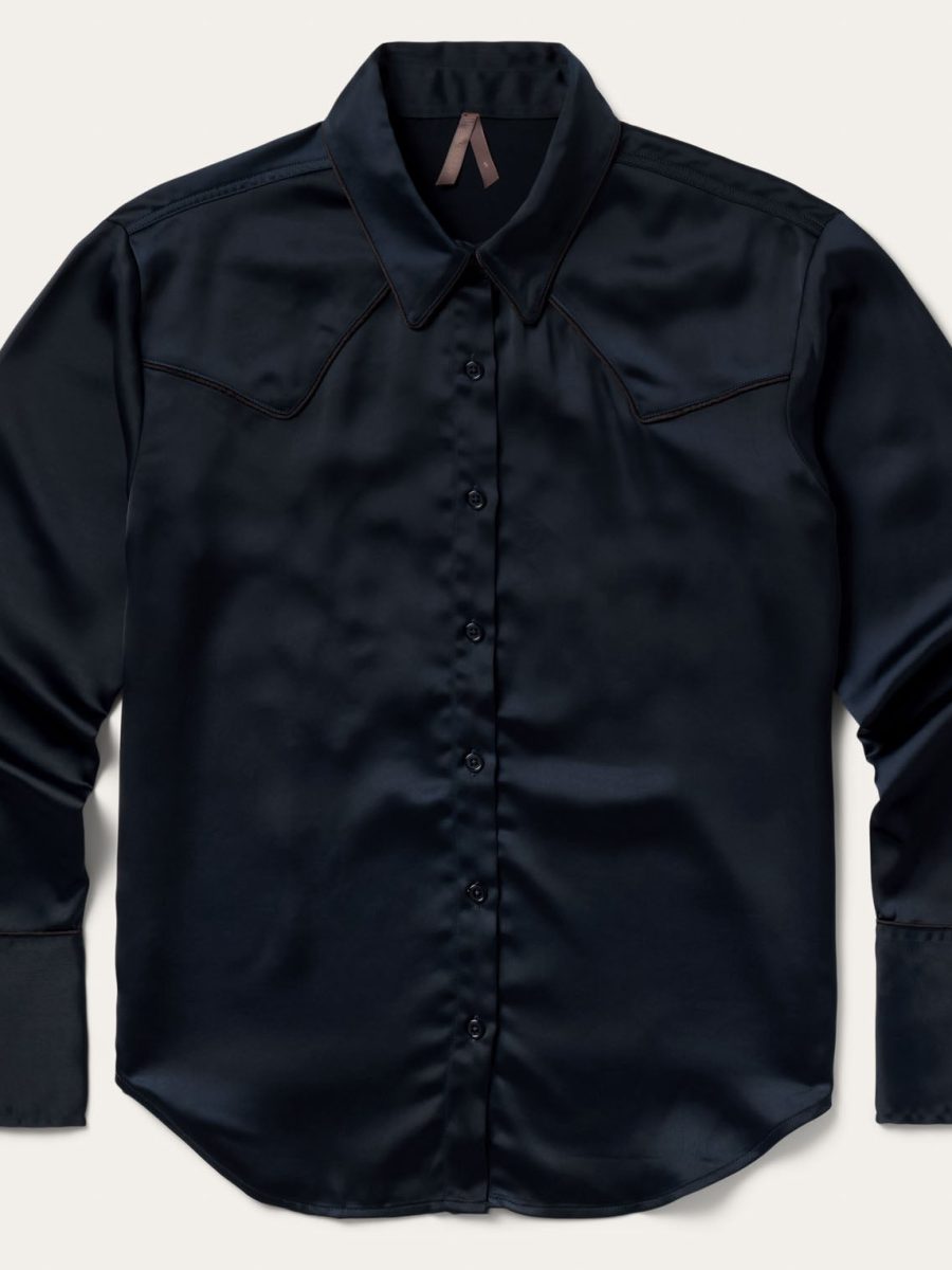 Satin Western Shirt
