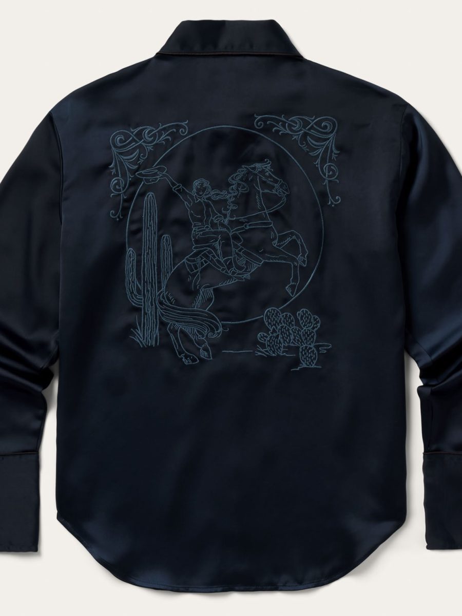 Satin Western Shirt