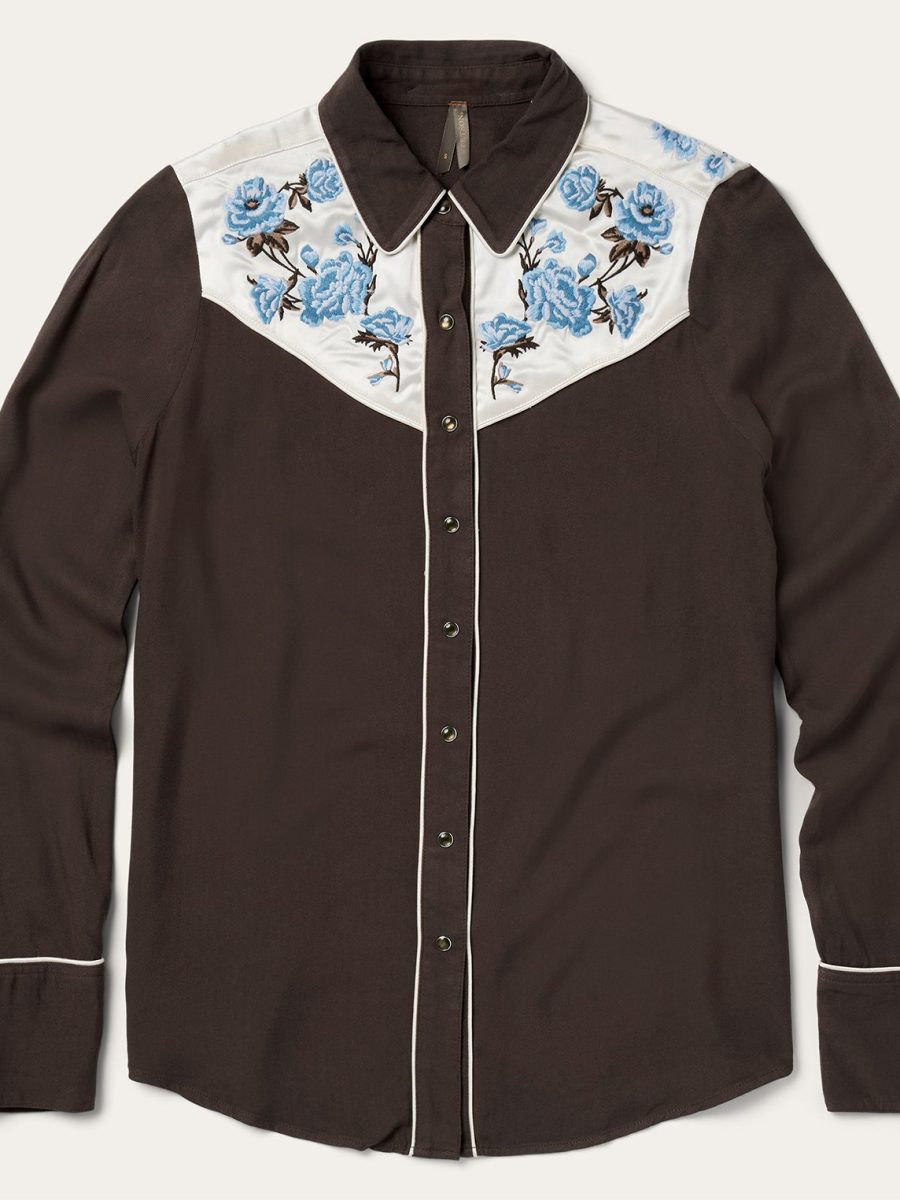 Embroidered Western Shirt