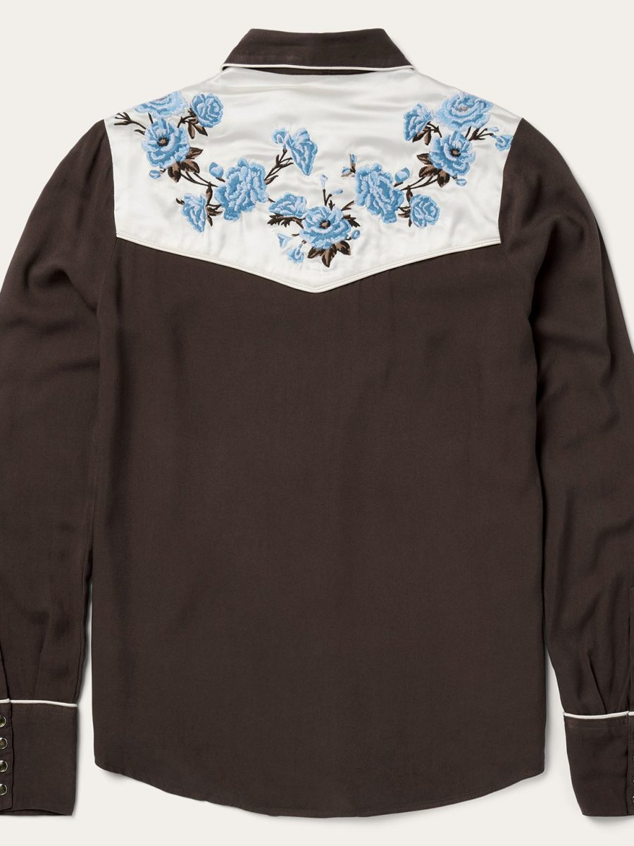 Embroidered Western Shirt