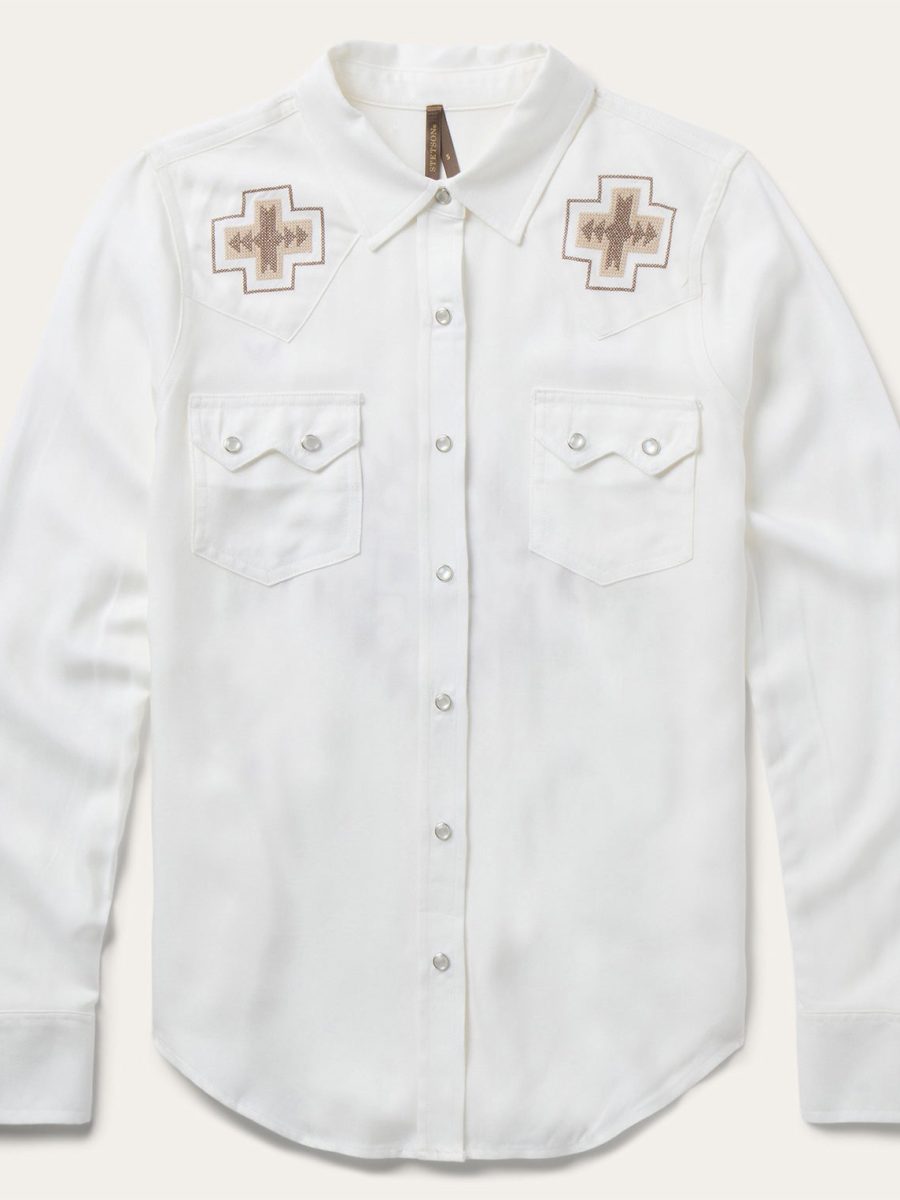 Embroidered Western Shirt