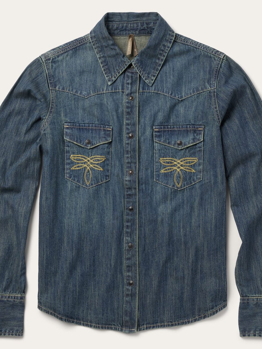Dirty Denim Boyfriend Fit Shirt