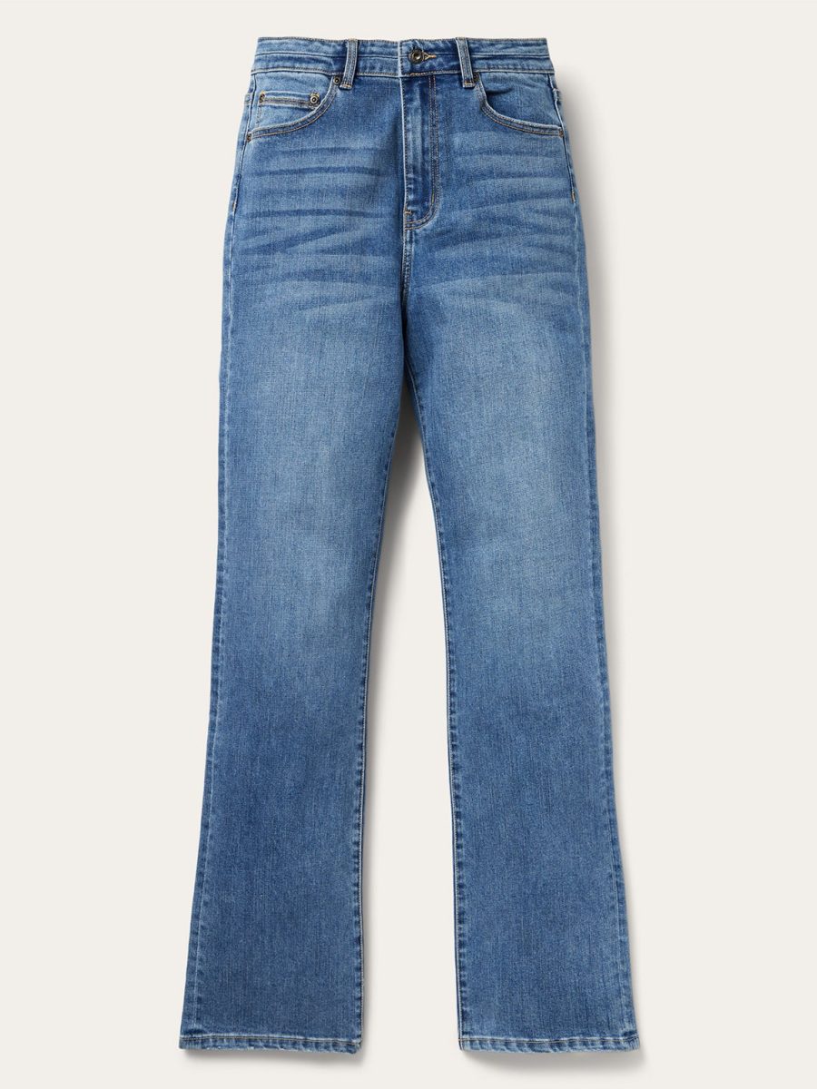 915 High-Rise Straight Fit Jeans