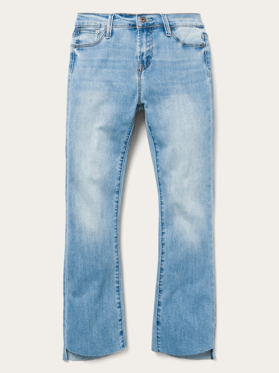 921 High-Rise Flare Crop Jeans