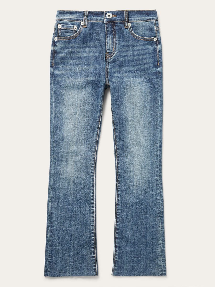 921 High-Rise Flare Crop Jeans