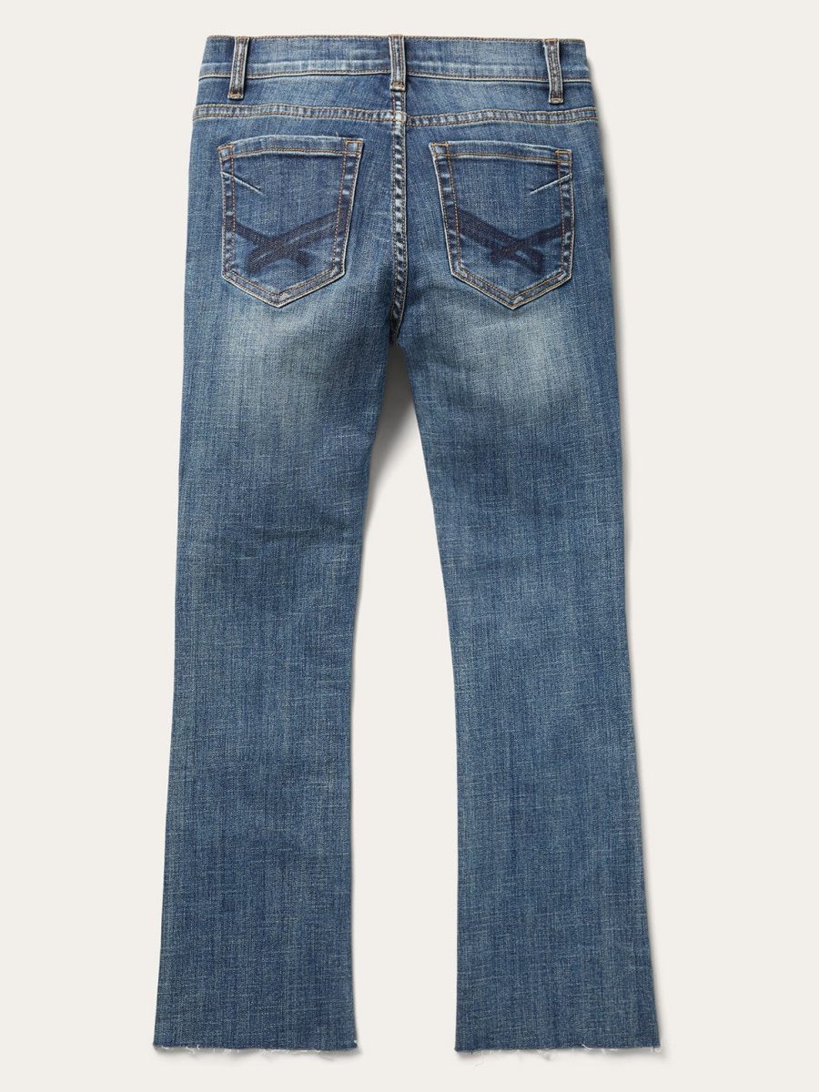 921 High-Rise Flare Crop Jeans