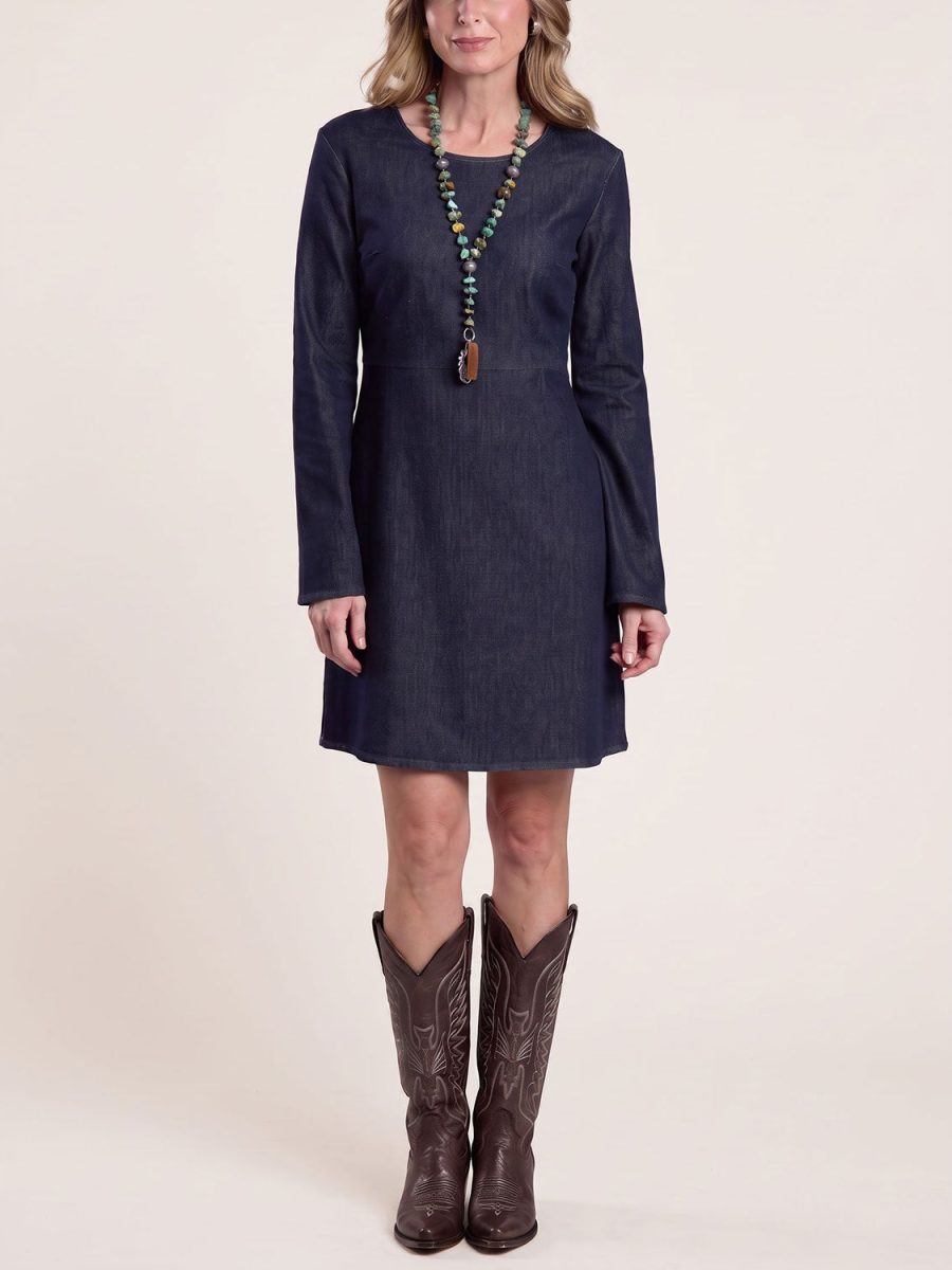 Dark Rinse Denim Dress