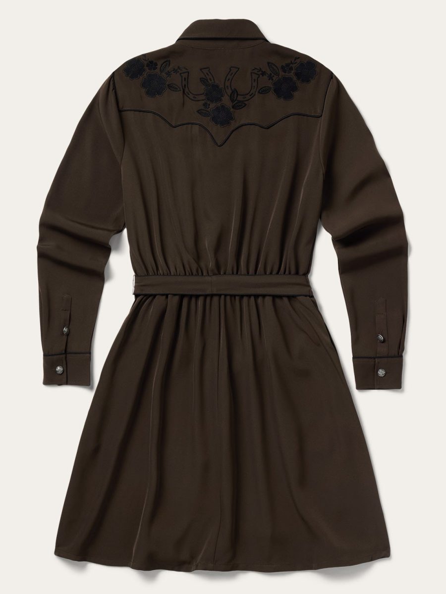 Smile Pocket Western Dress