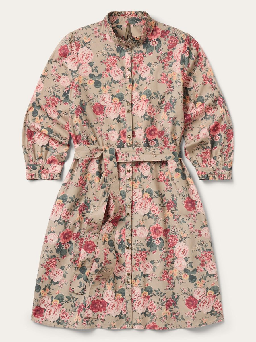 Cactus Flower Prairie Dress