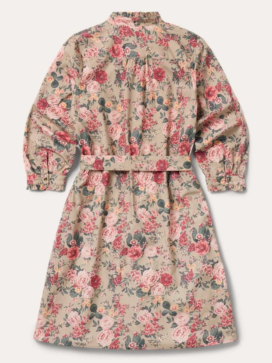 Cactus Flower Prairie Dress