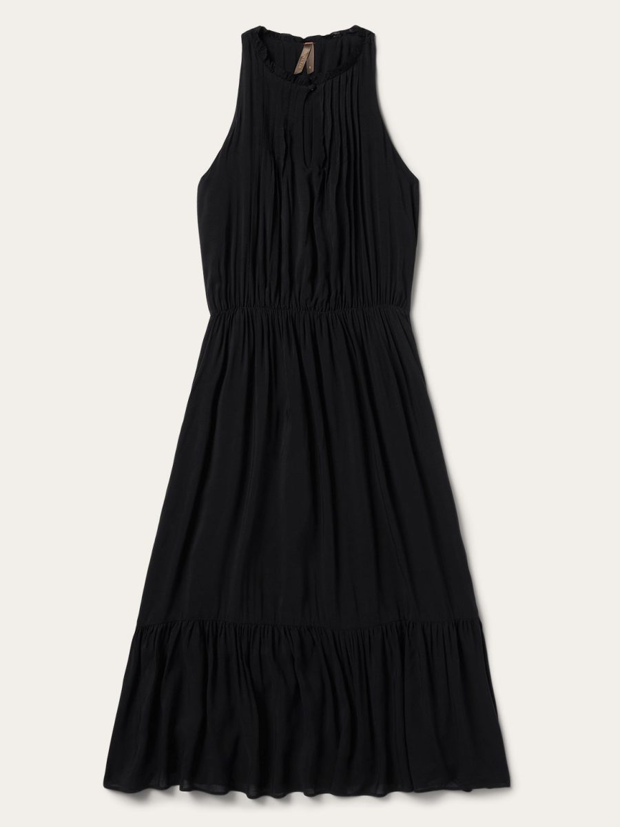 Solid Sleeveless Prairie Dress