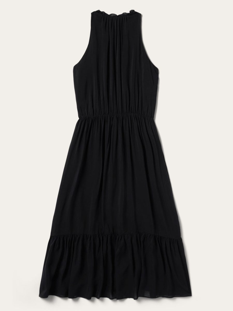 Solid Sleeveless Prairie Dress