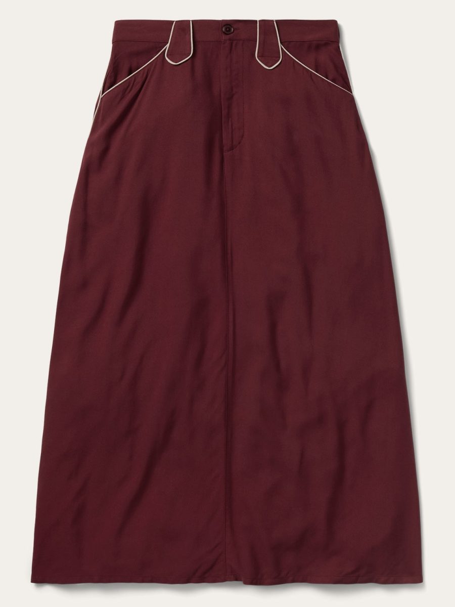 Twill Western Skirt