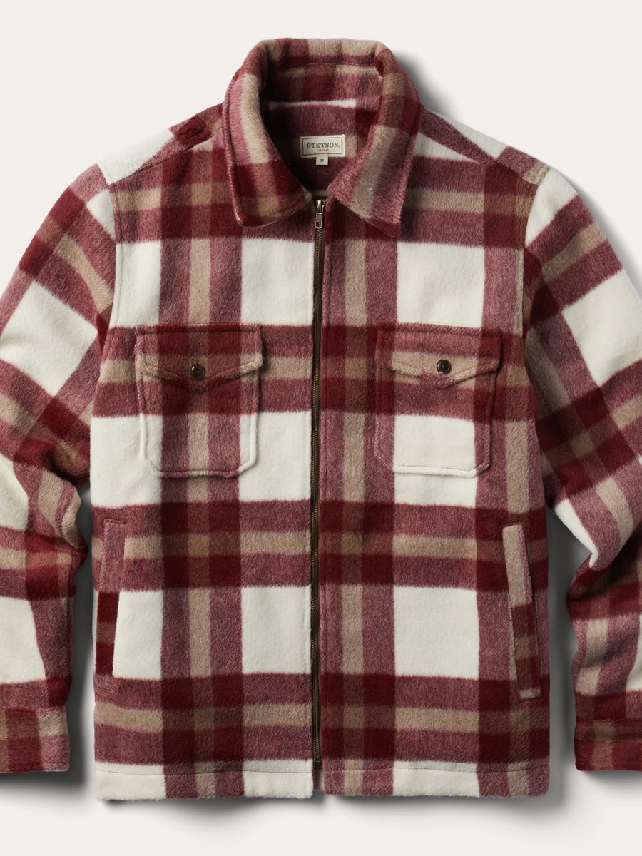 Plaid Lined Jac-Shirt