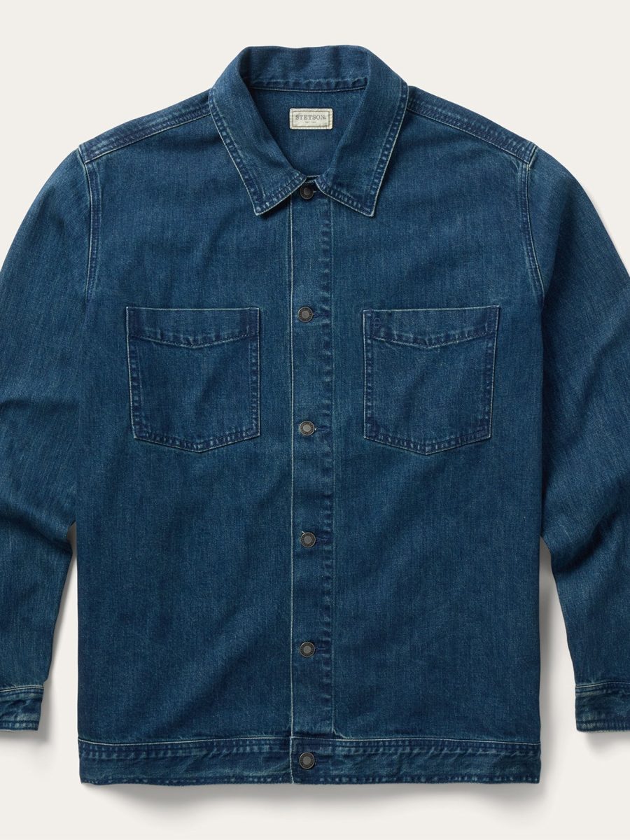 Stone Wash Denim Jacket