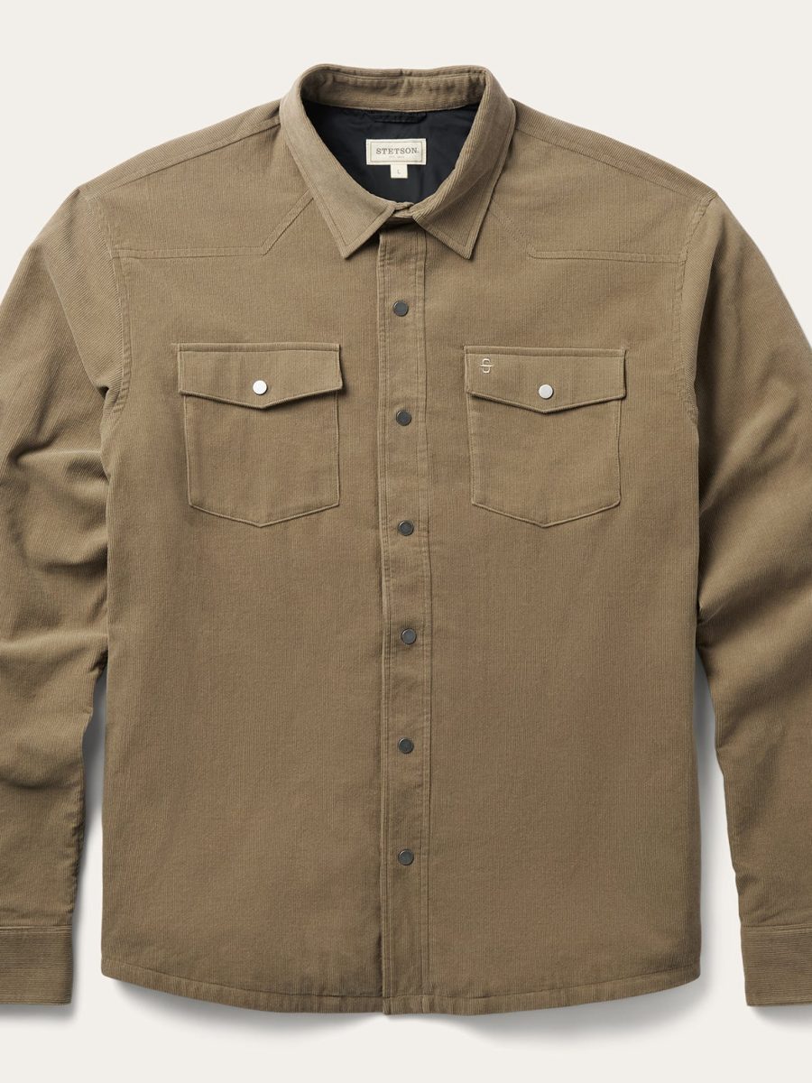 Corduroy Shirt Jacket