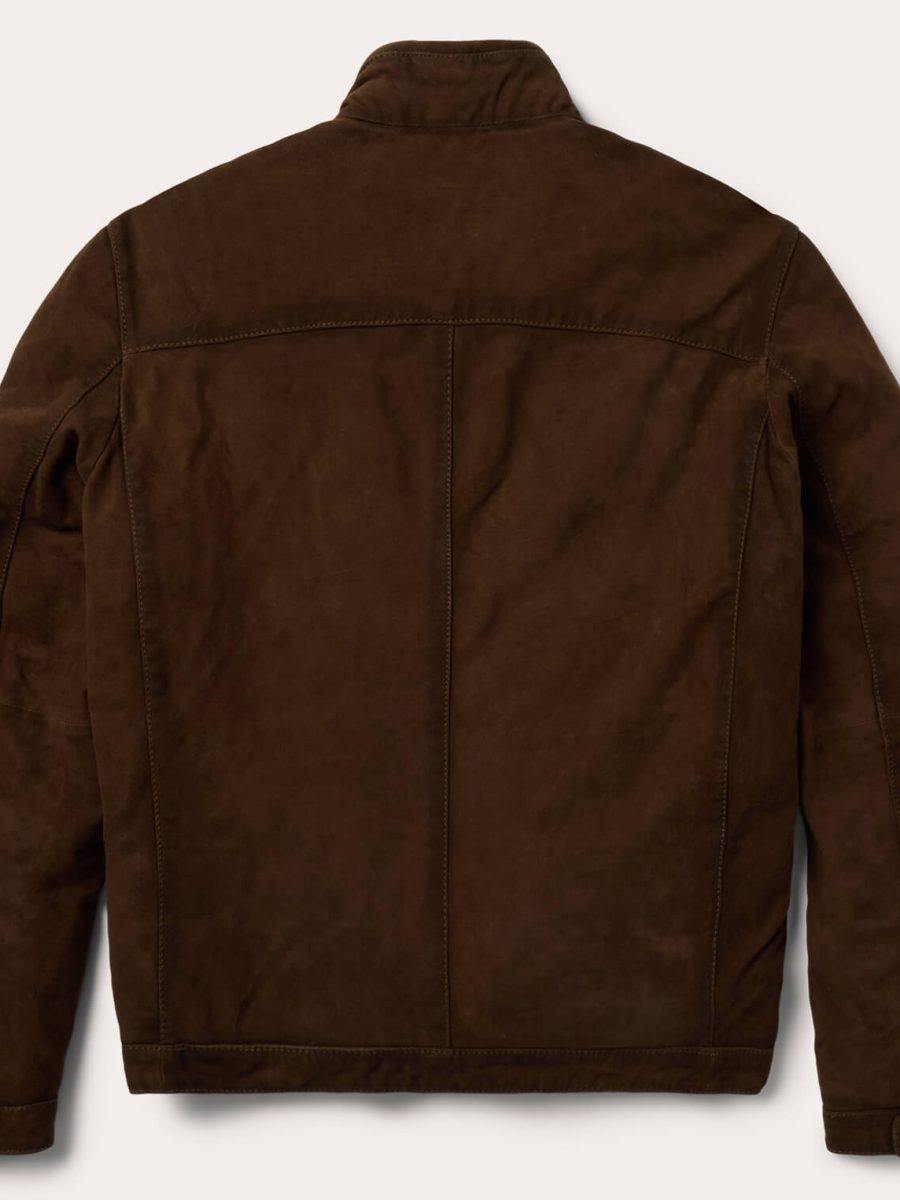 Suede Moto Jacket