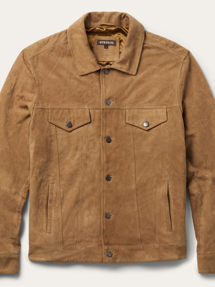 Suede Trucker Jacket
