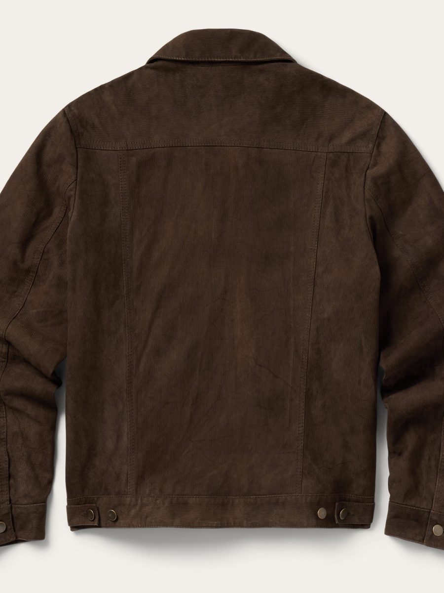 Cord Suede Jean Jacket