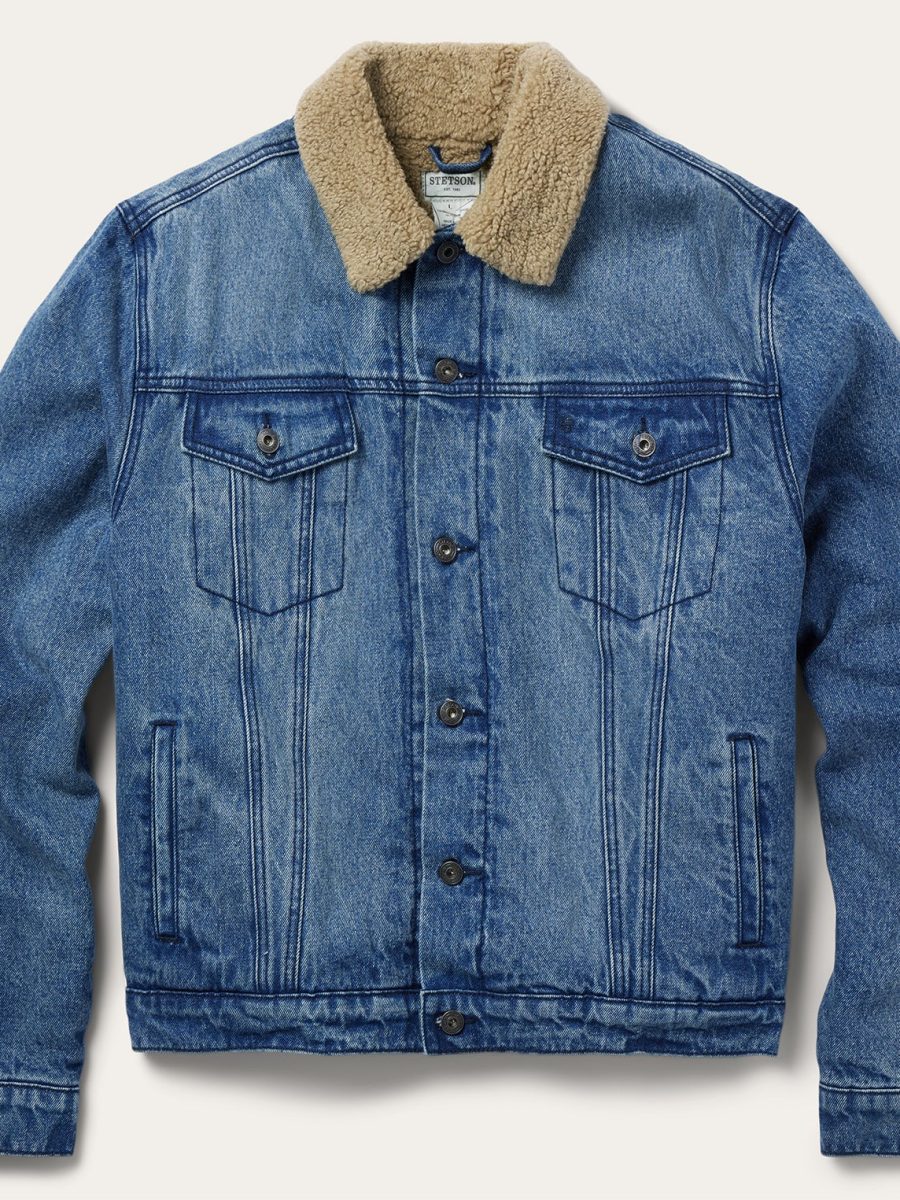 Denim Sherpa Jacket