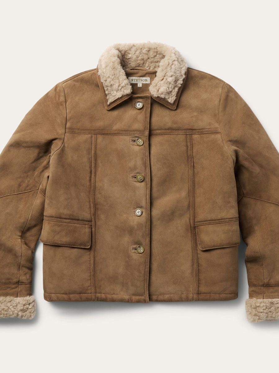 Suede Shearling Jacket