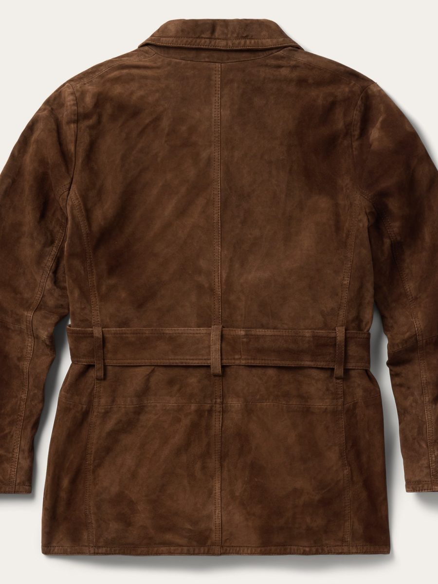 Suede Belted Jacket