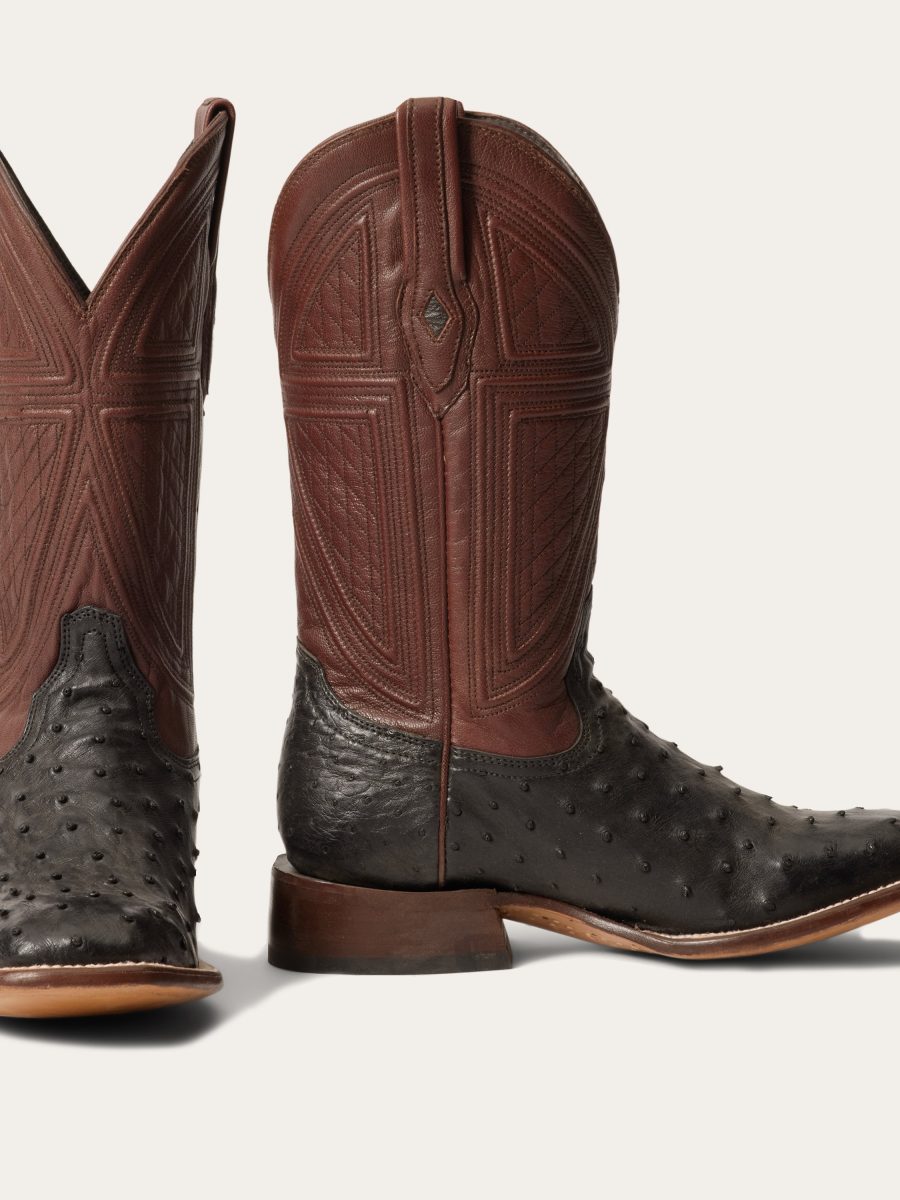 Dillon Ostrich Boots