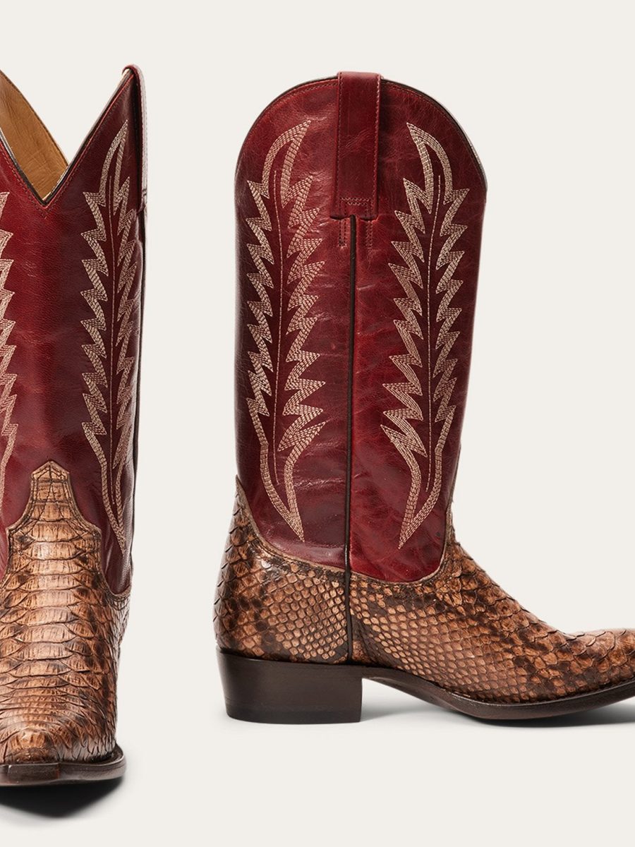 Ember Python Snip Toe Boot