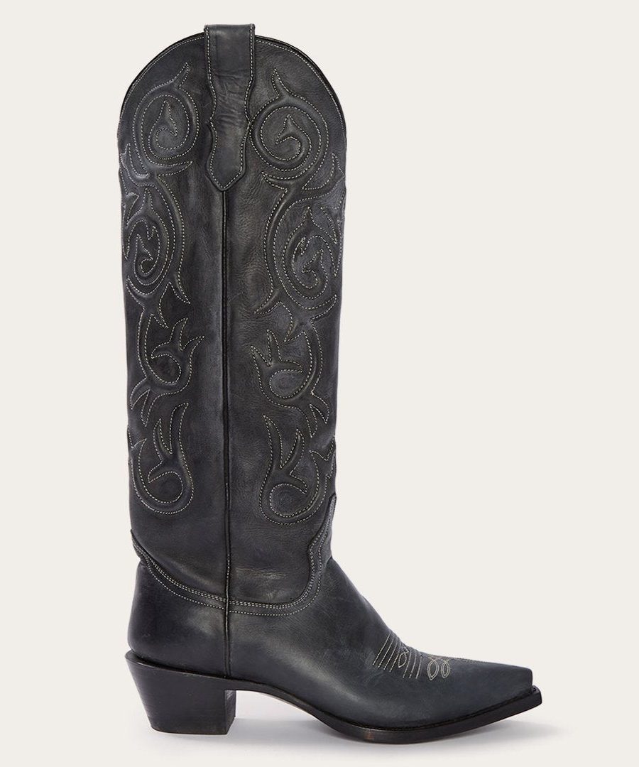 Blair Corded Side Zip Cowboy Boot