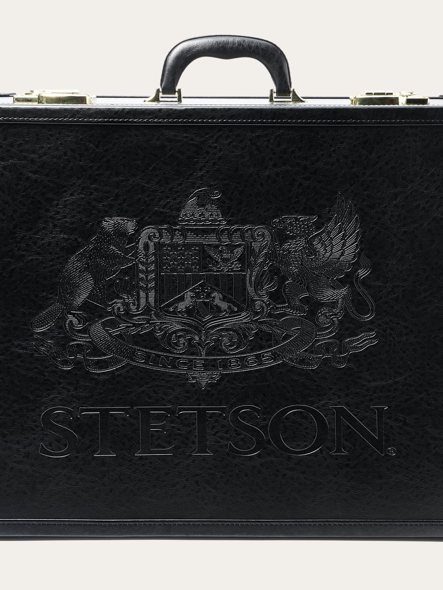 Premium Leather Hat Case