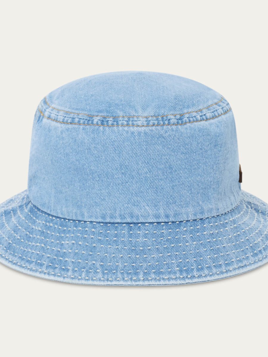 Denim Barista Bucket Hat