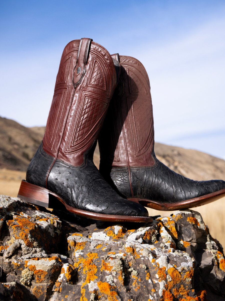 Dillon Ostrich Boots